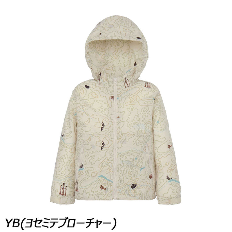 ノースフェイス トドラーノベルティコンパクトジャケット NPT22511 ジャケット 撥水 フード取り外し可能 トドラー キッズ