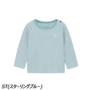 ノースフェイス ベビーラッチパイルクルー NTB62201 Tシャツ 長袖 ベビー トドラー キッズ 左肩ボタンで開閉