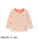 ノースフェイス ベビーラッチパイルクルー NTB62201 Tシャツ 長袖 ベビー トドラー キッズ 左肩ボタンで開閉