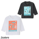 ノースフェイス ベビーロングスリーブシレトコトコティー NTB82530ST Tシャツ 長袖 UVケア ベビー トドラー キッズ トコさん