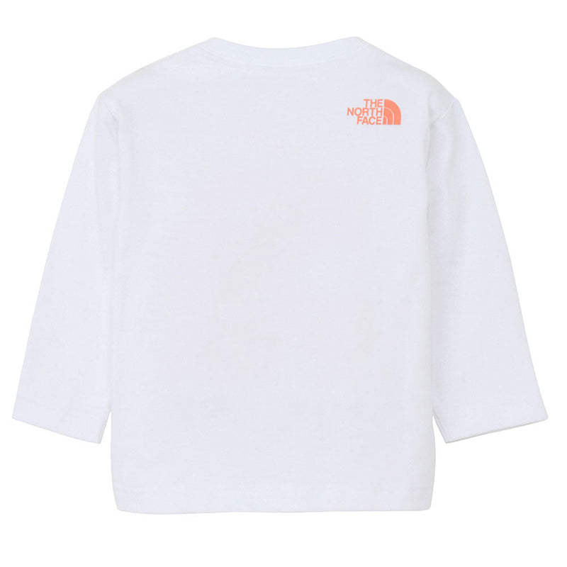 ノースフェイス ベビーロングスリーブシレトコトコティー NTB82530ST Tシャツ 長袖 UVケア ベビー トドラー キッズ トコさん