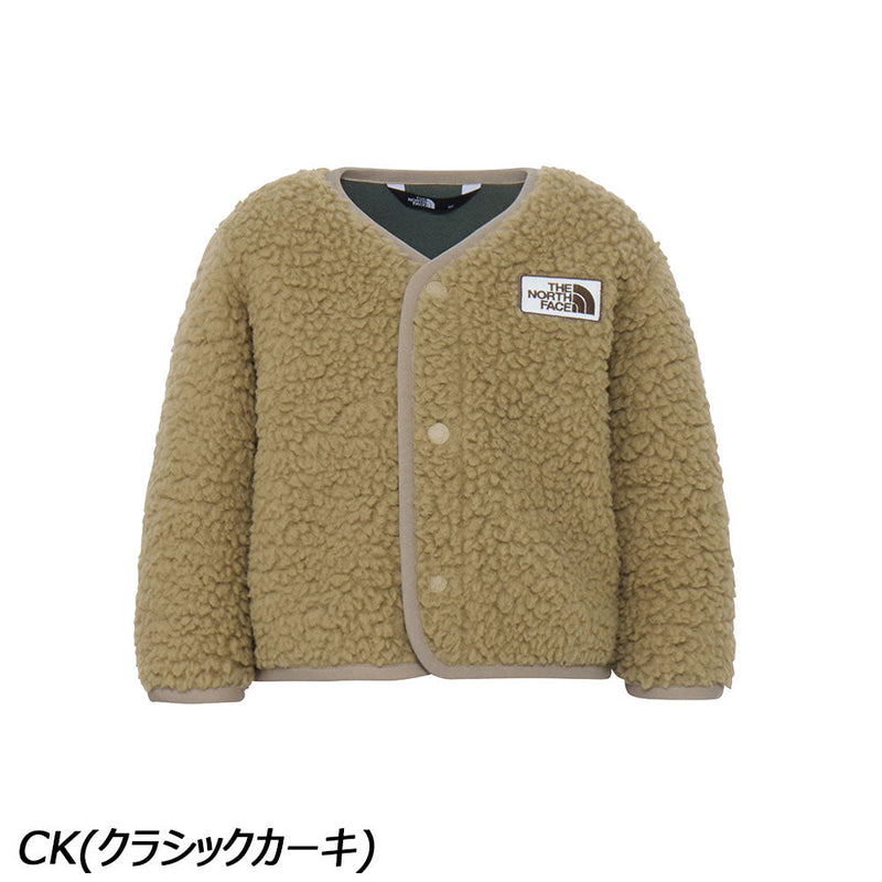 ノースフェイス カドルフリースカーディガン NAB72401 フリース マイクロフリース カーディガン キッズ ベビー