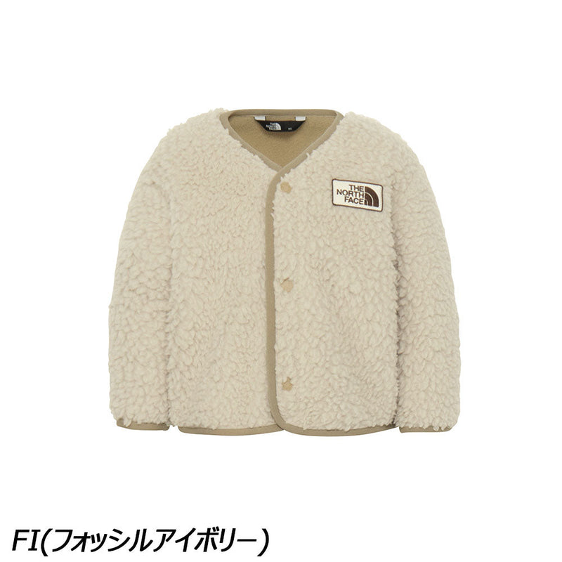 ノースフェイス カドルフリースカーディガン NAB72401 フリース マイクロフリース カーディガン キッズ ベビー