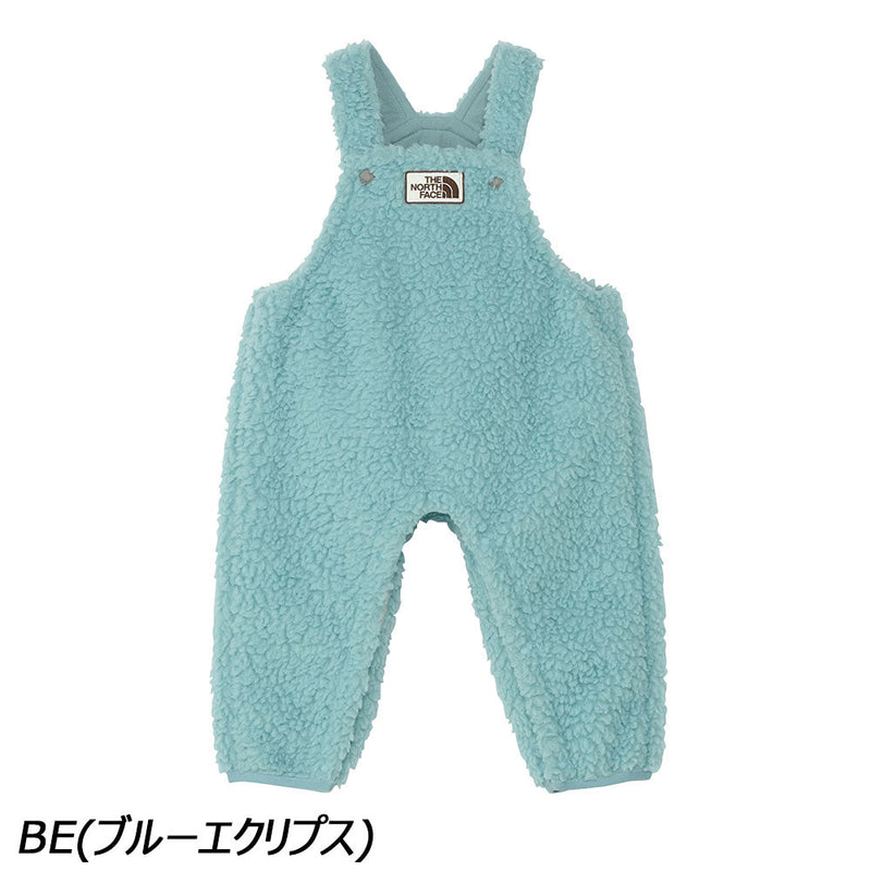 ノースフェイス カドルフリースオーバーオール NAB72403 フリース マイクロフリース オーバーオール 長ズボン キッズ ベビー