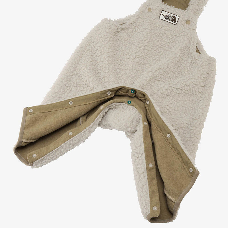 ノースフェイス カドルフリースオーバーオール NAB72403 フリース マイクロフリース オーバーオール 長ズボン キッズ ベビー