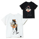ゴースローキャラバン KIDS USA/C  中華そば猫 TEE 341924 シャツ 半袖 キッズ ジュニア 341924