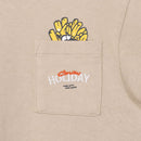チャムス キッズアンチバグファストフードポケットTシャツ CH21-1436 Tシャツ 半袖 虫よけ加工 キッズ ジュニア