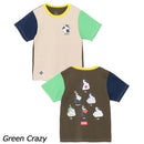 チャムス キッズブービーオニギリフレンズTシャツ CH21-1444 Tシャツ 半袖 キッズ ジュニア 親子お揃い