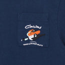チャムス キッズメイドフォーファン！ポケットTシャツ CH21-1445 Tシャツ 半袖 キッズ ジュニア 親子お揃い