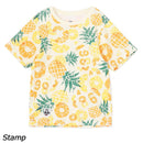 チャムス キッズパターンドTシャツ CH21-1376 Tシャツ 半袖 キッズ ジュニア