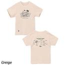 チャムス キッズコットンドライチャムスダイナソーTシャツ CH21-1448 Tシャツ 半袖 ドライ キッズ ジュニア 親子お揃い