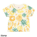 チャムス ベビーパターンドTシャツ CH21-1377 Tシャツ 半袖 ベビー キッズ