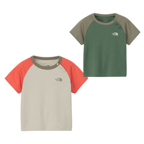 ノースフェイス スムースグローティー NTB32647 Tシャツ 吸湿 UVプロテクト キッズ ベビー トドラー