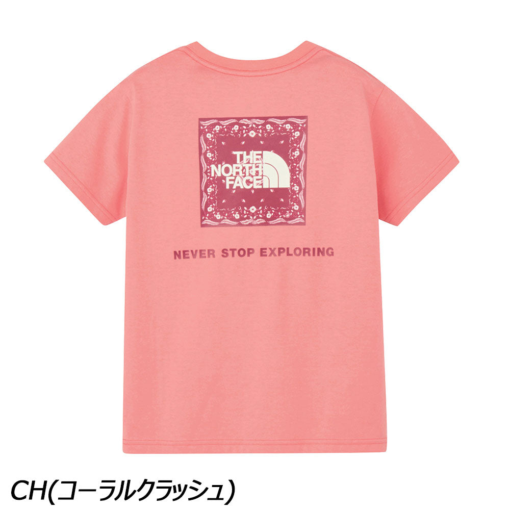 ノースフェイス ショートスリーブバンダナスクェアロゴティー
