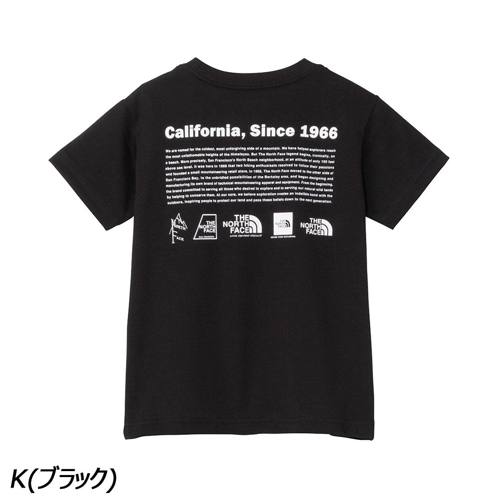 ノースフェイス トドラーショートスリーブヒストリカルロゴティー
