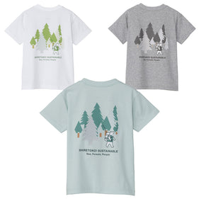 ノースフェイス トドラーショートスリーブシレトコトコティー NTT32642ST Tシャツ 半袖 速乾 UVケア キッズ トドラー 定番 人気