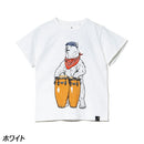 ゴースローキャラバン KIDS USA/C コンガクマ TEE 702681040019 Tシャツ 半袖 親子コーデ リンクコーデ キッズ ジュニア 361922