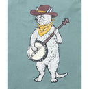 ゴースローキャラバン KIDS USA/C  バンジョー猫 TEE 702681040020 Tシャツ 半袖 親子コーデ リンクコーデ キッズ ジュニア 361923
