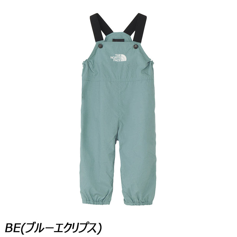 ノースフェイス ベビーフィールドビブ NBB32502 ロングパンツ 長ズボン 撥水 ベビー トドラー キッズ