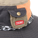 チャムス キッズフェスハット ハット 帽子 吸汗 速乾 あご紐取り外し可能 キッズ 親子お揃い