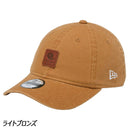 ニューエラ ユース 9TWENTY レザーパッチ ダックキャンバス キャップ 帽子 サイズ調整可能 キッズ