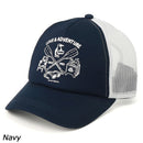 チャムス かせきさいだぁ キッズメッシュキャップ CH25-1076 キャップ メッシュキャップ トラッカー 帽子 かせきさいだぁ コラボ キッズ ジュニア ユース