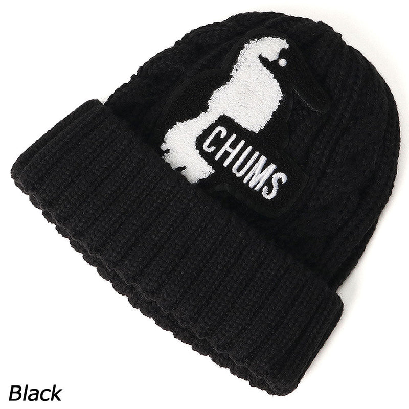 チャムス キッズブービーニットワッチ CH25-1065 キャップ 帽子 ビーニー ワッチ キッズ ジュニア
