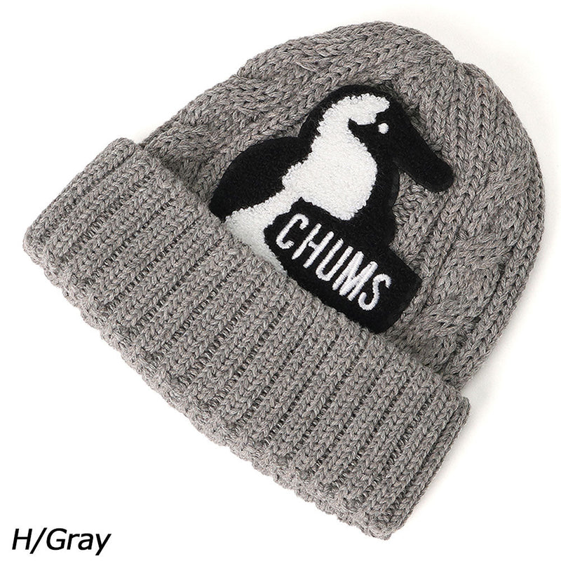 チャムス キッズブービーニットワッチ CH25-1065 キャップ 帽子 ビーニー ワッチ キッズ ジュニア