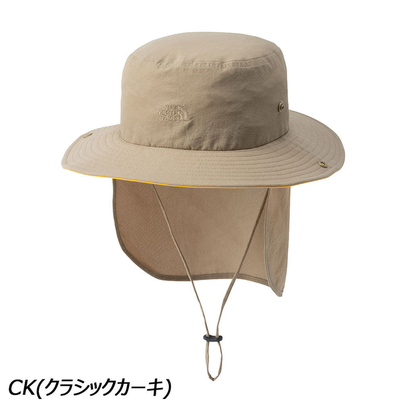 ノースフェイス TNFビーフリーシールドハット NNJ02526 ハット 帽子 虫よけ 通気性 UVガード キッズ ジュニア