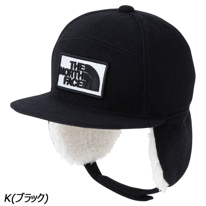 ノースフェイス ウィンタートラッカーキャップ NNJ42321 キャップ 帽子 耳当て付き キッズ