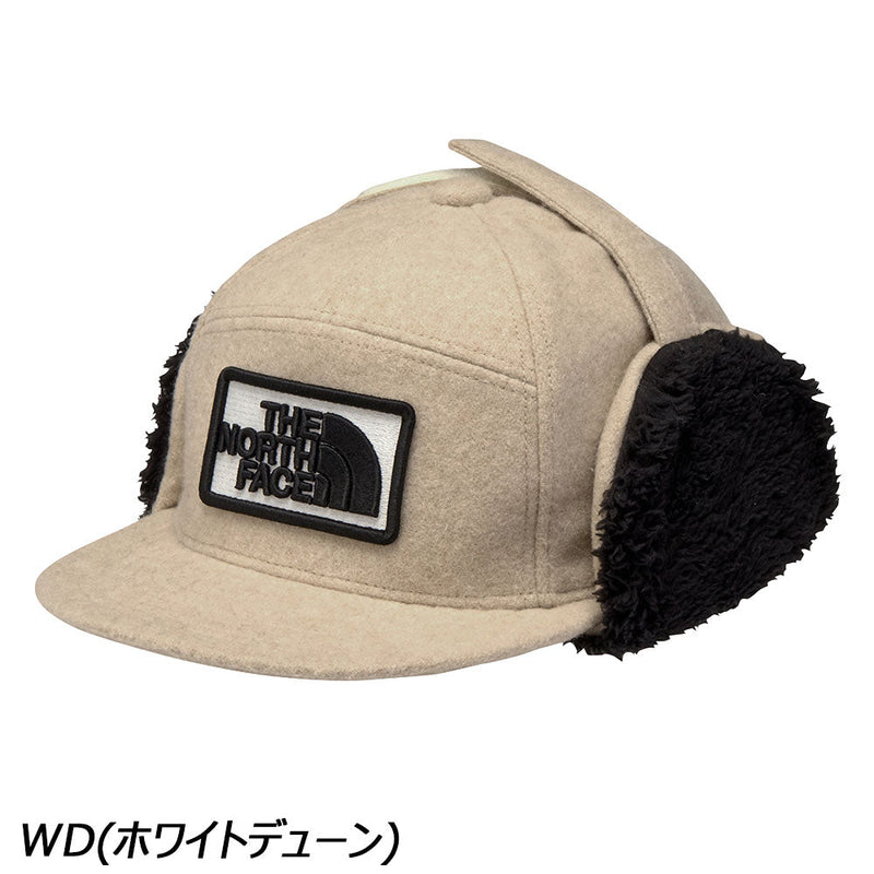 ノースフェイス ウィンタートラッカーキャップ NNJ42321 キャップ 帽子 耳当て付き キッズ