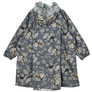 キウ キウレインポンチョ 2ND K409 レインウェア ポンチョ 雨具 止水ファスナー 耐水圧10000mH2O キッズ ジュニア ユース