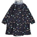 キウ キウレインポンチョ 2ND K409 レインウェア ポンチョ 雨具 止水ファスナー 耐水圧10000mH2O キッズ ジュニア ユース