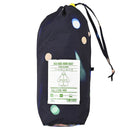 キウ キウレインポンチョ 2ND K409 レインウェア ポンチョ 雨具 止水ファスナー 耐水圧10000mH2O キッズ ジュニア ユース