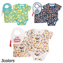 チャムス ベビーパターンドギフトセット CH27-1036 ロンパース 半袖 スタイ ベビー インファント キッズ ギフト 贈り物 プレゼント