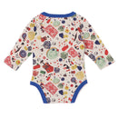 チャムス ベビーパターンドロングスリーブギフトセット CH27-1040 ロンパース 長袖 ベビー キッズ