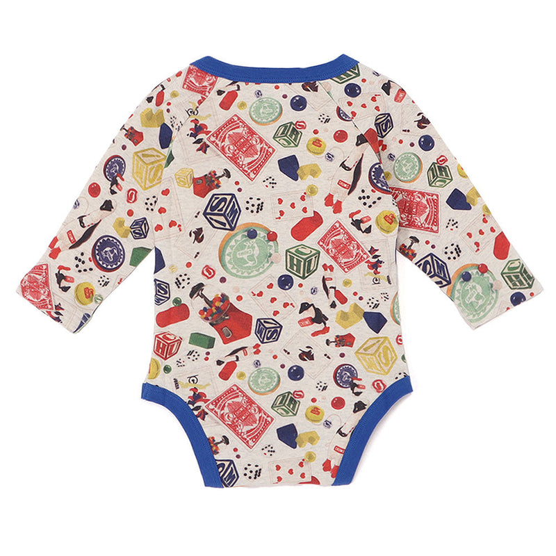 チャムス ベビーパターンドロングスリーブギフトセット CH27-1040 ロンパース 長袖 ベビー キッズ