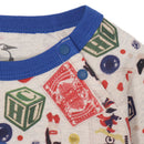 チャムス ベビーパターンドロングスリーブギフトセット CH27-1040 ロンパース 長袖 ベビー キッズ