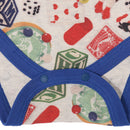 チャムス ベビーパターンドロングスリーブギフトセット CH27-1040 ロンパース 長袖 ベビー キッズ