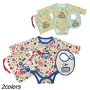 チャムス ベビーパターンドロングスリーブギフトセット CH27-1040 ロンパース 長袖 ベビー キッズ