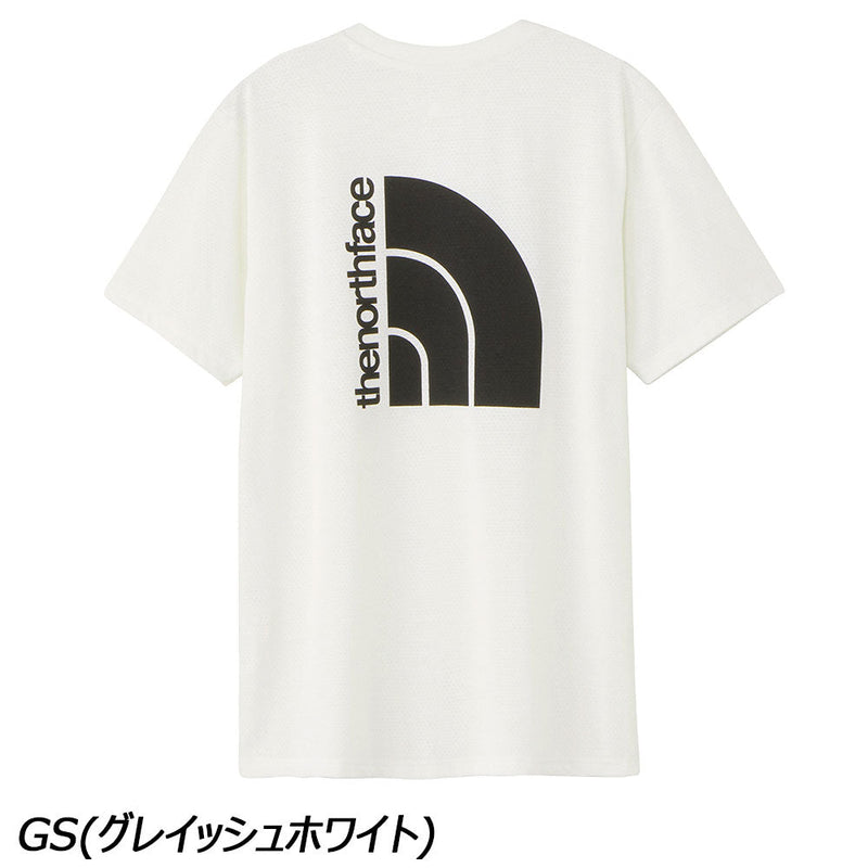 ノースフェイス ショートスリーブランメッシュハーフドームティー NT32471 Tシャツ 半袖 メッシュ 吸汗 速乾 抗菌 防臭 メンズ ランニング