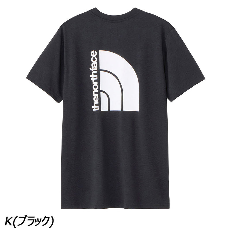 ノースフェイス ショートスリーブランメッシュハーフドームティー NT32471 Tシャツ 半袖 メッシュ 吸汗 速乾 抗菌 防臭 メンズ ランニング