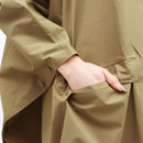 キウ キウレインポンチョ 2ND K405 レインウェア ポンチョ 雨具 止水ファスナー 耐水圧10000mH2O ユニセックス