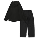 キウ キウレインセットアップ K410 レインウェア 上下セット 雨具 止水ファスナー 耐水圧20000mH2O ユニセックス