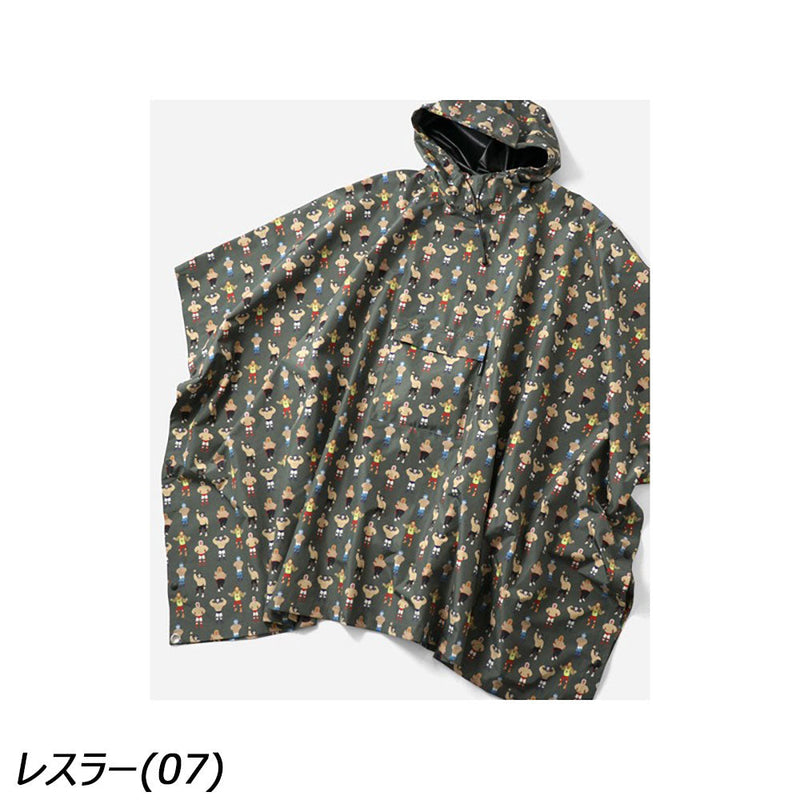 ジムマスター ハッピーペイント プルオーバーレインポンチョ G321787 レインウェア ポンチョ 雨具