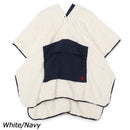 チャムス ブービーエルモパッカブルブランケットポンチョ CH09-1363 ポンチョ ブランケット 着る毛布 フリース