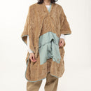 チャムス ブービーエルモパッカブルブランケットポンチョ CH09-1363 ポンチョ ブランケット 着る毛布 フリース