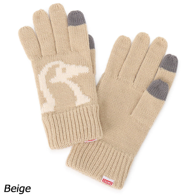 チャムス ビッグブービーニットグローブ CH09-1365 手袋 グローブ タッチパネル操作可能