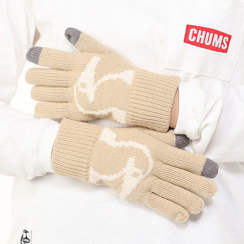 チャムス ビッグブービーニットグローブ CH09-1365 手袋 グローブ タッチパネル操作可能