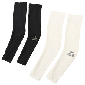 チャムス ランニング3Dアームカバーウィズサムホール CH09-1374 アクセサリ 日焼け対策 サムホール付き UVカット ストレッチ ランニング ジョギング